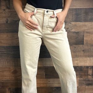 Riders Vintage relaxed fit Beige jeans 
Mid/high